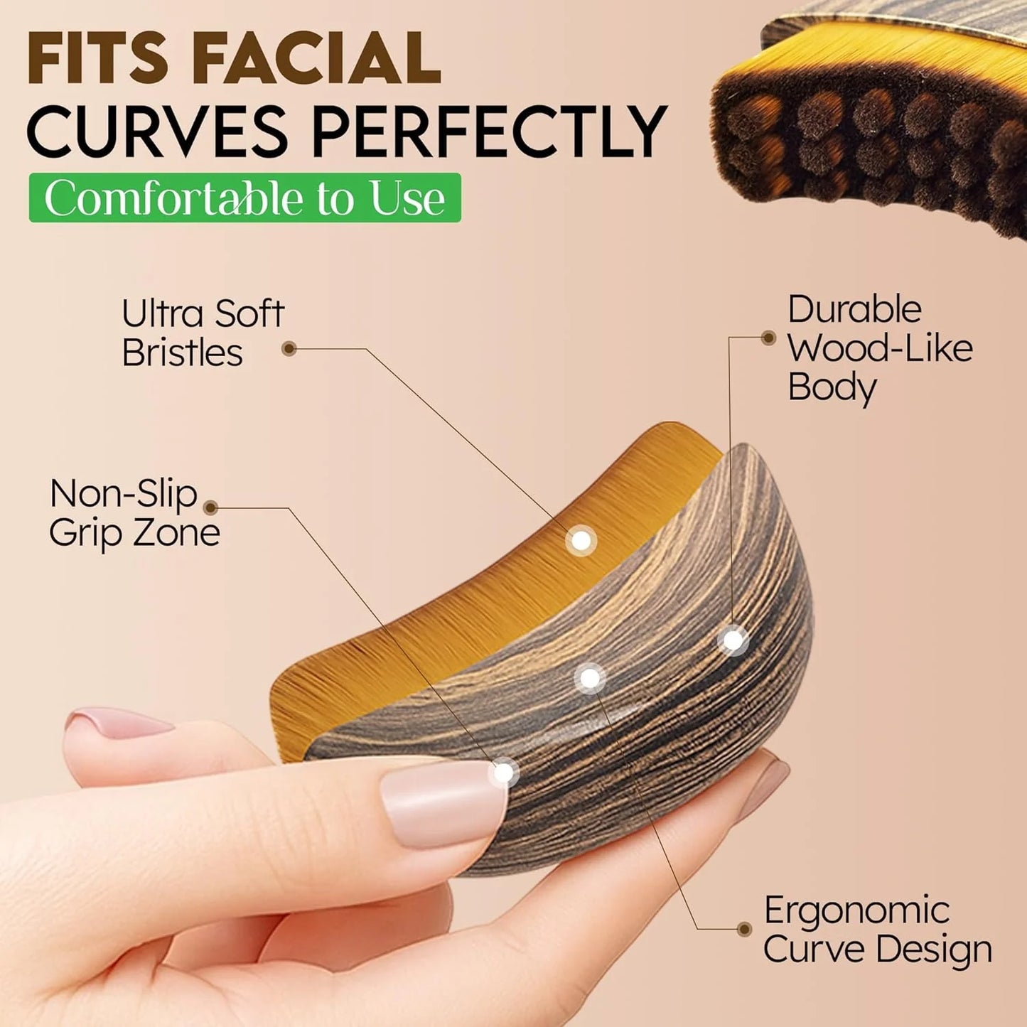 Lysnava Lymphatic Contour Face Brush