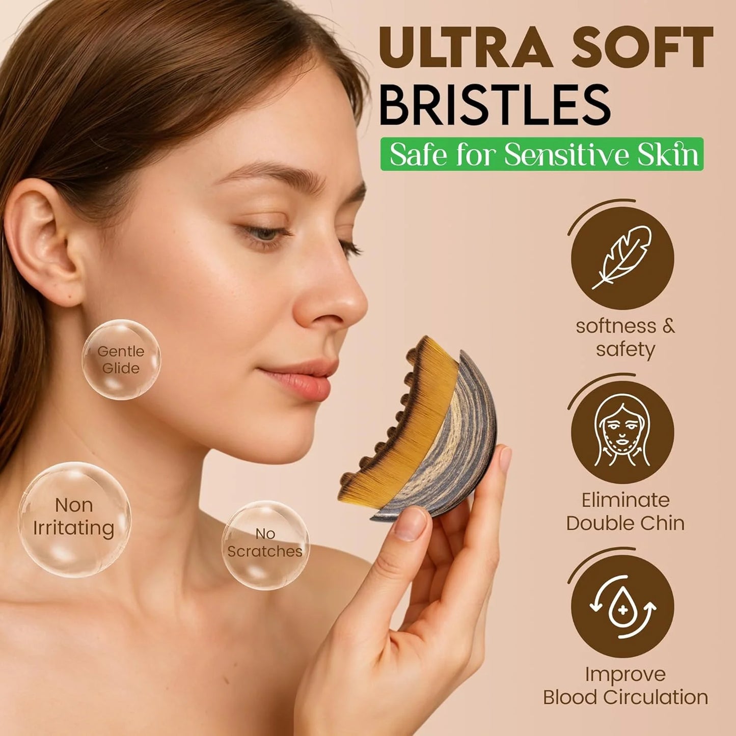 Lysnava Lymphatic Contour Face Brush