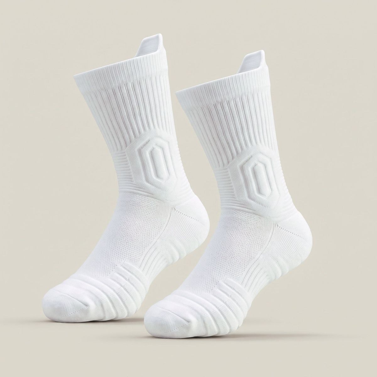 GroundGuard also available in white — pair front view
